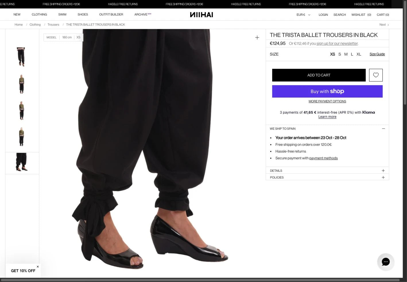 NiiHAi · Une page produit qui fait le travail.