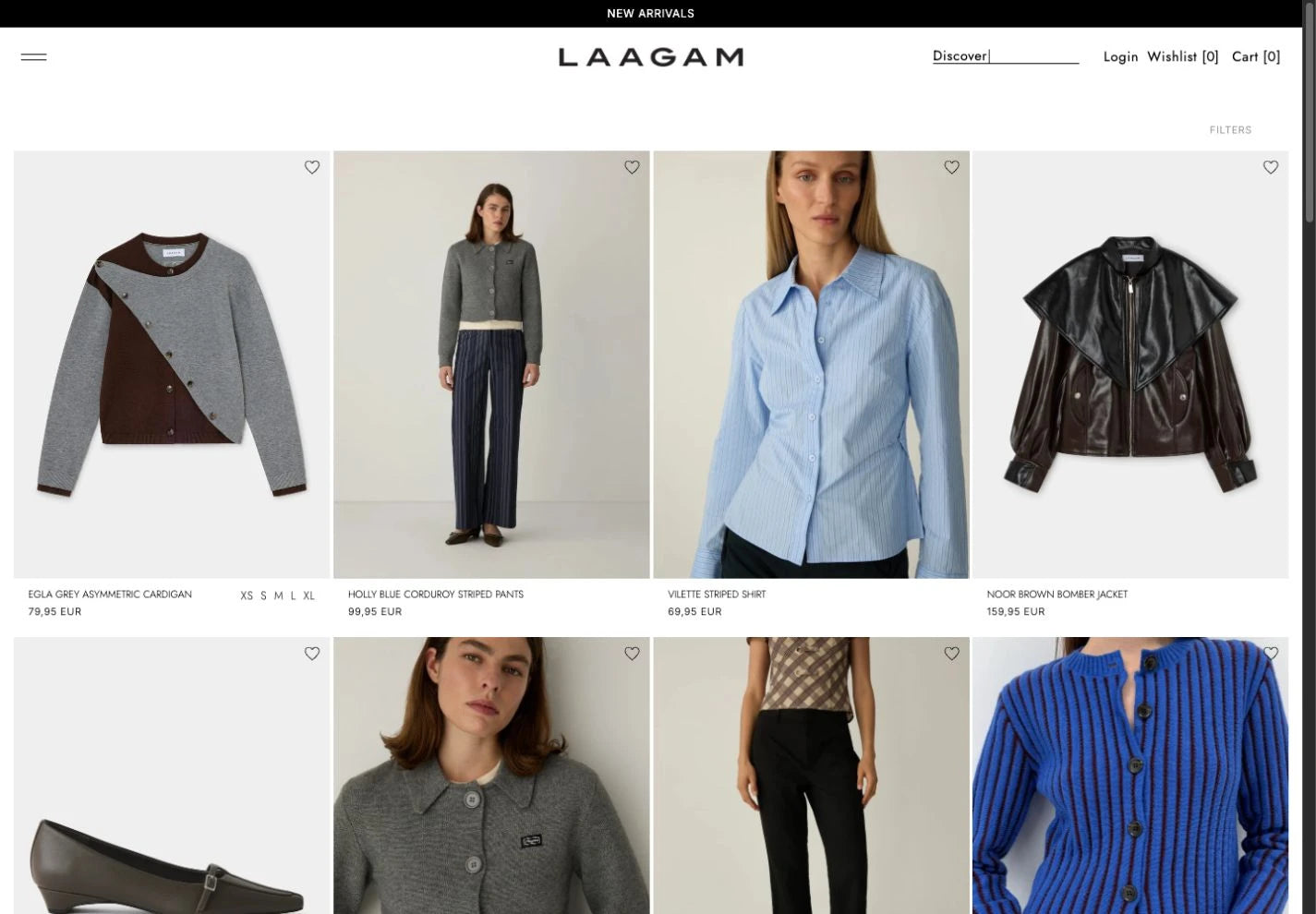 LAAGAM · Keep browsing. Keep the momentum.