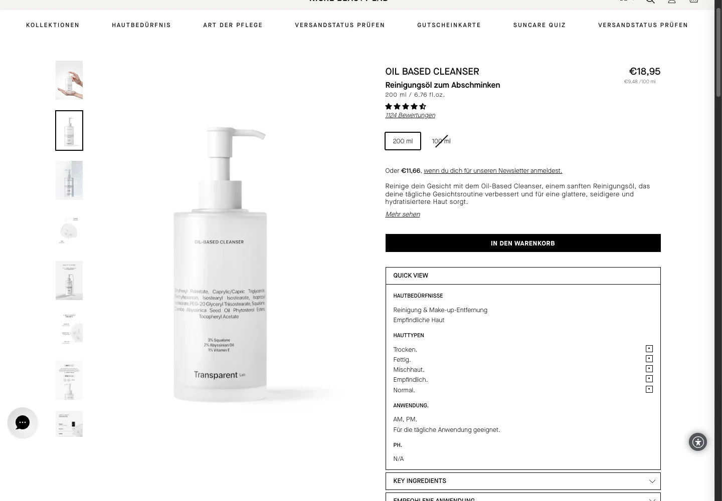 Niche Beauty Lab · Global ambition. Germany at the core